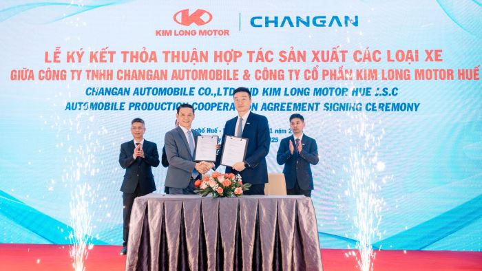 Kim Long Motor hợp tác cùng Chang An Auto sản xuất xe 5 - 7 chỗ tại Huế