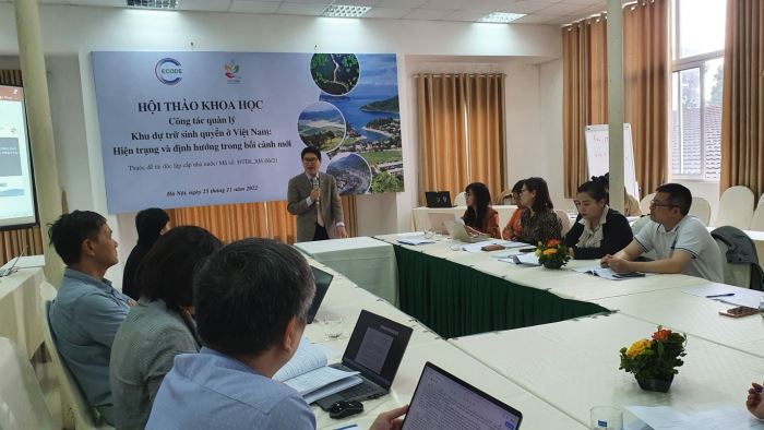 Tăng cường hiệu quả quản lý các khu dự trữ sinh quyển thế giới, thúc đẩy mục tiêu phát triển bền vững tại Việt Nam