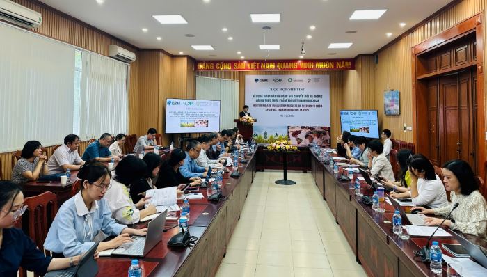 Chia sẻ kết quả giám sát và đánh giá chuyển đổi hệ thống lương thực phẩm tại Việt Nam năm 2025