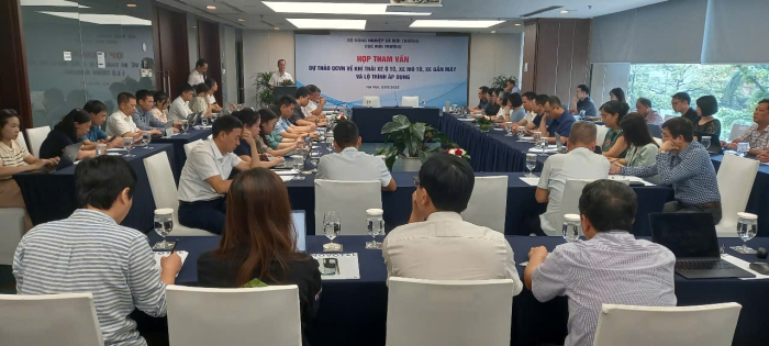 Góp ý Dự thảo QCVN về khí thải xe ô tô, xe mô tô, xe gắn máy và lộ trình áp dụng