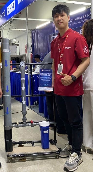 Phát triển hệ thống lọc màng năng lượng thấp để cấp nước cho người dân vùng lũ