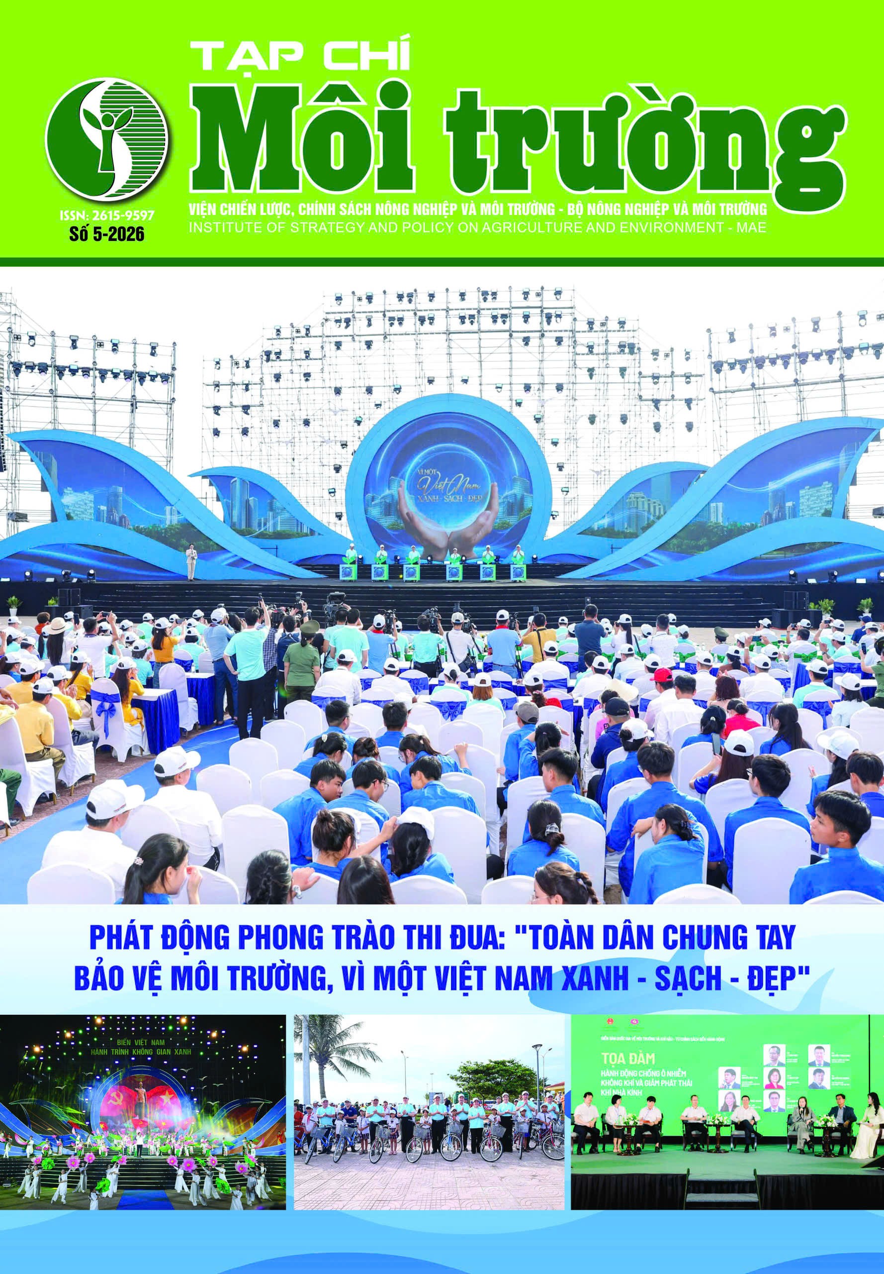 Tạp chí Môi trường, Tập 28 (2026), Số 5