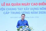 Ngày cao điểm “Tình nguyện chung tay xây dựng nông thôn mới” 2026