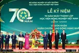 Học viện Nông nghiệp Việt Nam: 70 năm kiến tạo tri thức, đồng hành cùng nền nông nghiệp hiện đại