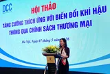 Tăng cường thích ứng với biến đổi khí hậu thông qua chính sách thương mại
