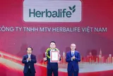 Herbalife Việt Nam sáu năm liên tiếp vào Top 10 công ty thực phẩm uy tín