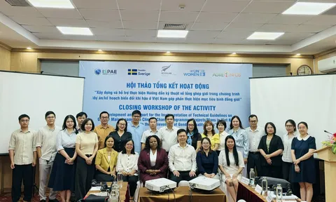 Hướng dẫn kỹ thuật về lồng ghép giới trong cuộc chiến chống biến đổi khí hậu ở Việt Nam