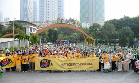 World Cleanup Day 2026 tại hà nội: Chung tay giảm thiểu rác thải nhựa tại nguồn và thúc đẩy kinh tế tuần hoàn