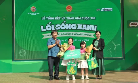 Lan tỏa lối sống xanh từ trường học