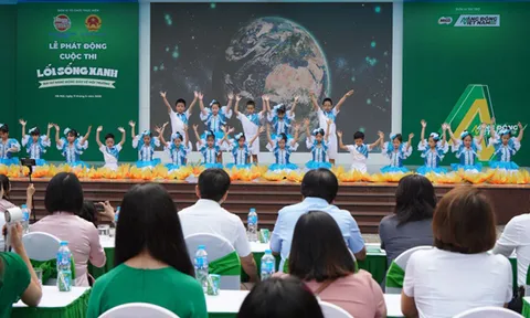 Lan tỏa lối sống xanh và năng động cho học sinh tiểu học
