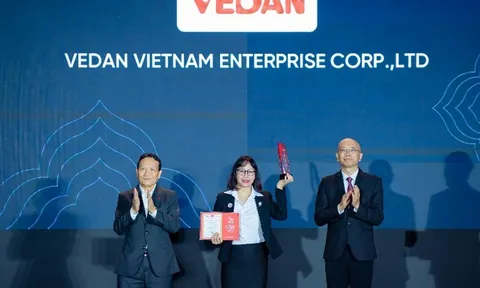 Vedan Việt Nam nhận giải thưởng Rồng Vàng 2026