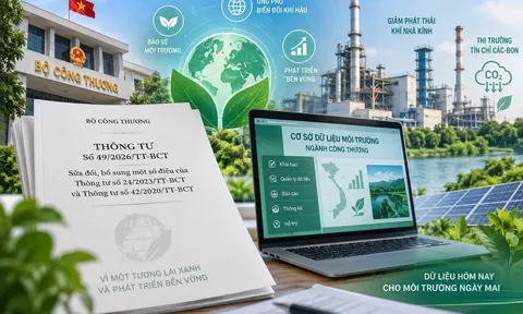 Hoàn thiện quy định về kinh phí bảo vệ môi trường và cơ sở dữ liệu môi trường ngành Công Thương