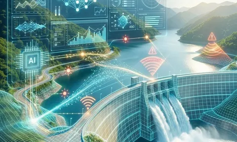 AI và bản sao số: Hướng đi mới trong cảnh báo sớm an toàn hồ chứa và vùng hạ du