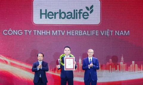 Herbalife Việt Nam sáu năm liên tiếp vào Top 10 công ty thực phẩm uy tín
