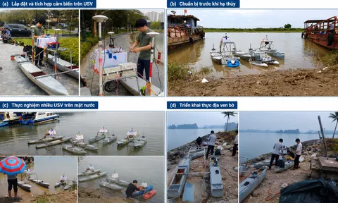 Xây dựng phần mềm điều phối thực thi nhiệm vụ cho tổ hợp USV trong lập bản đồ địa hình dưới nước