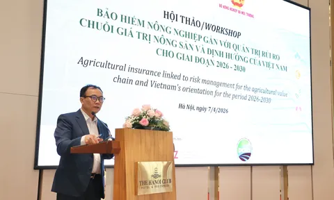 Bảo hiểm nông nghiệp gắn với quản trị rủi ro cho chuỗi giá trị nông sản và định hướng của Việt Nam giai đoạn 2026–2030