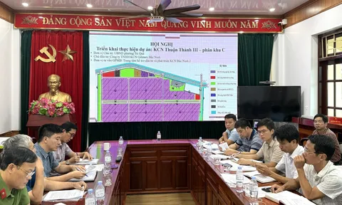 Trí Quả đẩy nhanh tiến độ giải phóng mặt bằng KCN Thuận Thành III: Đồng bộ vì mục tiêu an sinh và phát triển bền vững