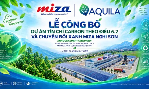 Miza Nghi Sơn tiên phong triển khai dự án tín chỉ carbon theo Điều 6.2 Thỏa thuận Paris