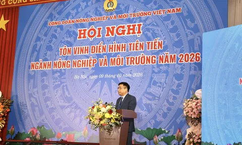 Tôn vinh Điển hình tiên tiến ngành Nông nghiệp và Môi trường năm 2026