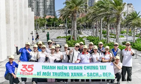 Vedan cùng Hiệp hội thương mại Đài Loan chung tay làm sạch bãi biển Vũng Tàu